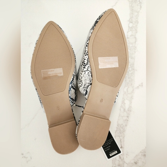 NEW Charles Albert Snake Skin Mules - Picture 3 of 4